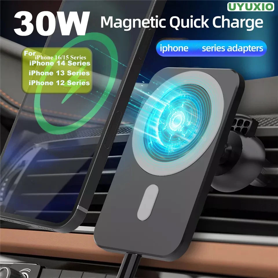 Cooling Rack Wire - UYUXIO 30W Wireless Charger Magnetic Car