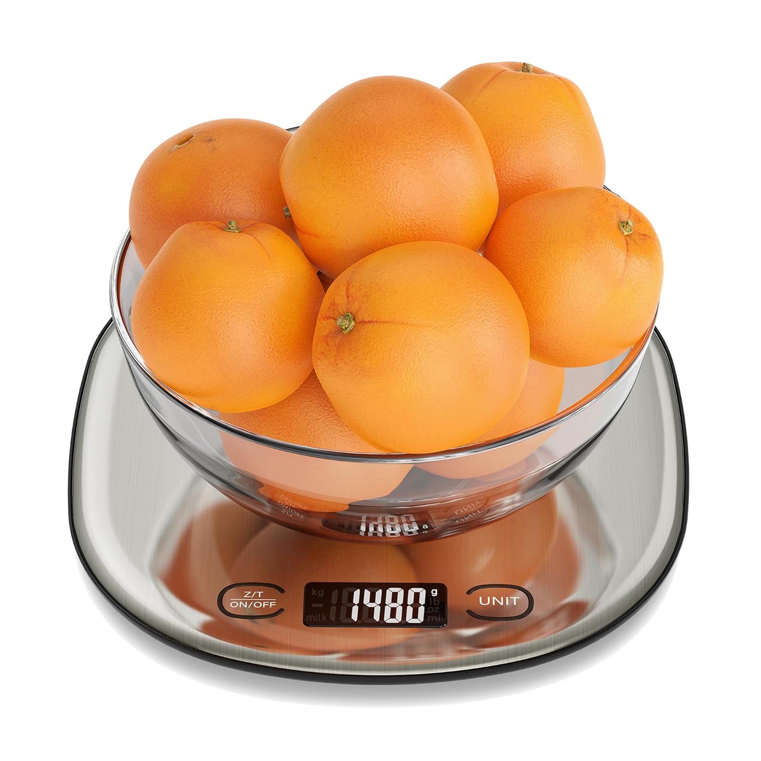 Kitchen Design For Baking - 33lb Rechargeable Digital Kitchen Scale, 1g
