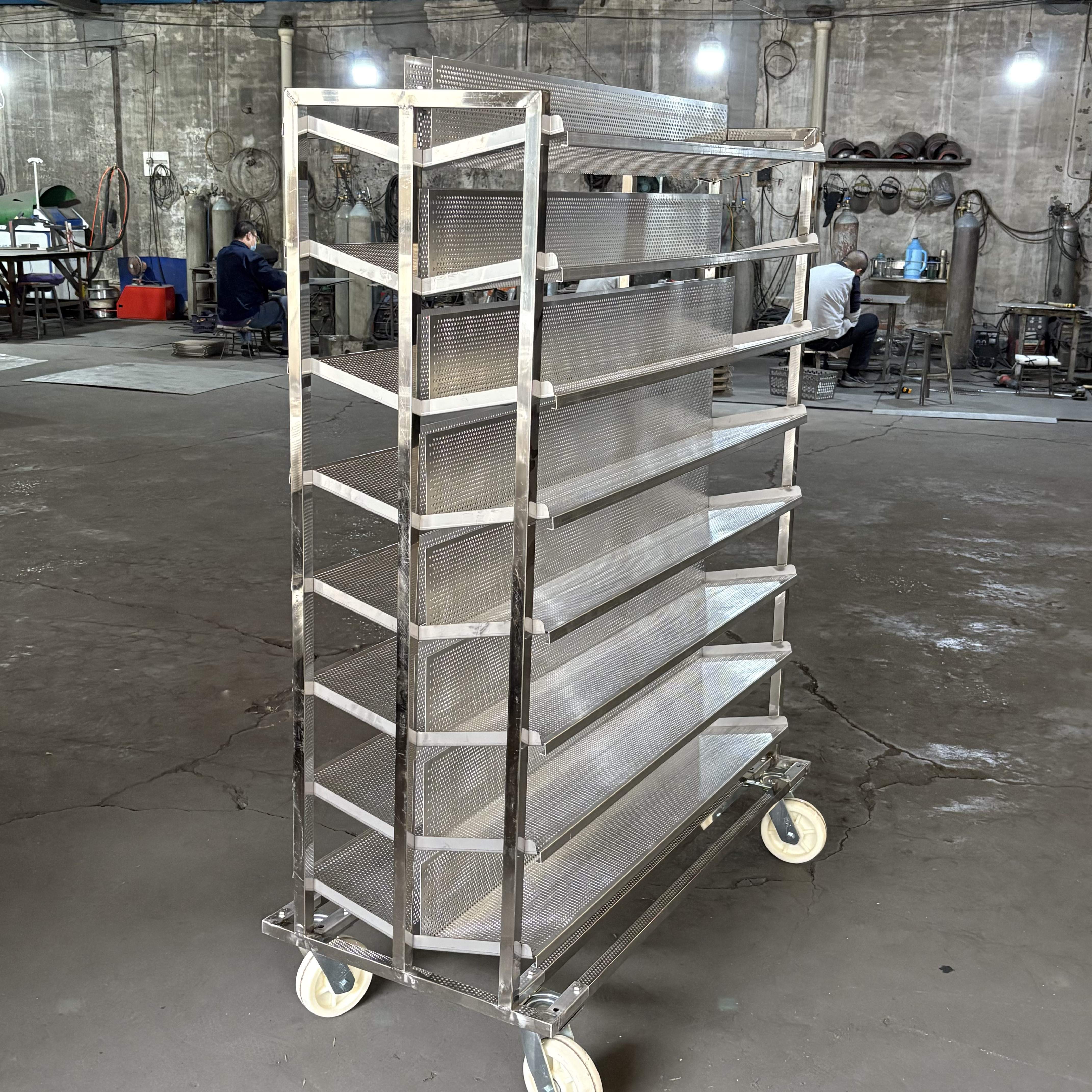 Customized Stainless Steel Kit – обзор и цена Kitchen Baking Trolley