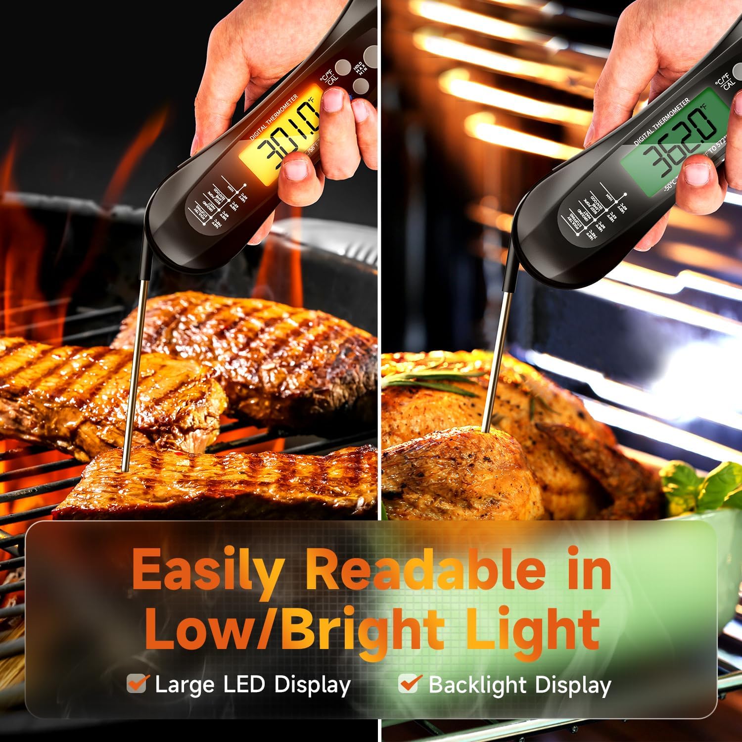 Digital Meat Thermometer Water – обзор и цена Kitchen Baking Utensil