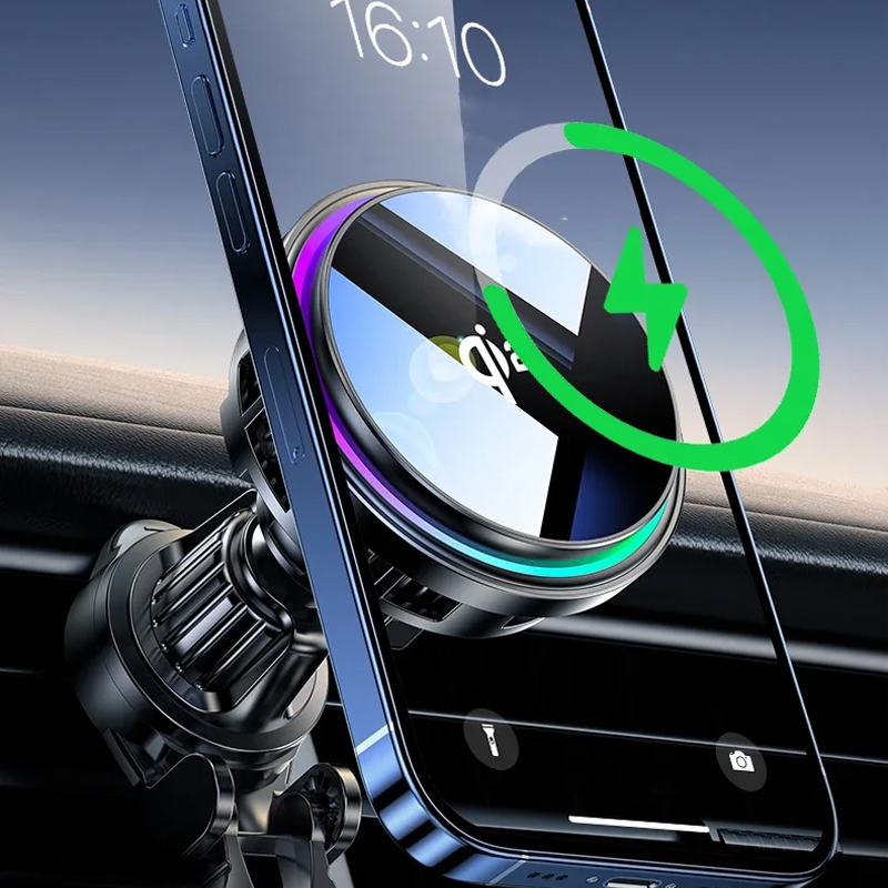 Magnetic Wireless Car Charger  – обзор и цена Cooling Rack Wire