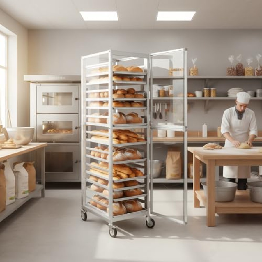 Commercial bakery rack for bun – обзор и цена Kitchen Baking Trolley