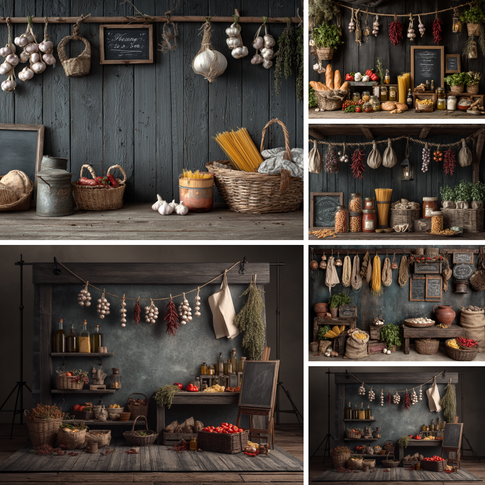Cooking Bread Backdrop for Pho – обзор и цена Kitchen Baking Background