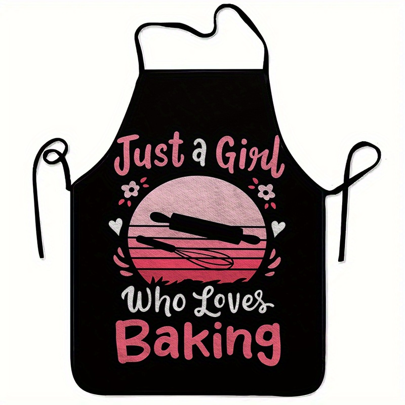 1. Baking Girl Print Apron - B – обзор и цена Kitchen Baking Background
