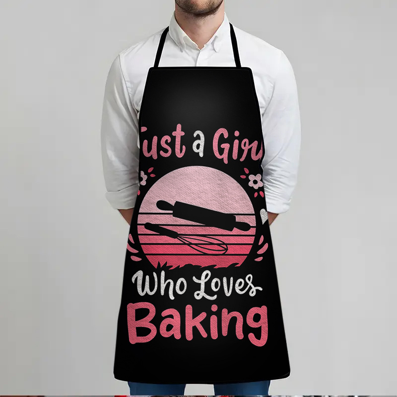 1. Baking Girl Print Apron - B – обзор и цена Kitchen Baking Background