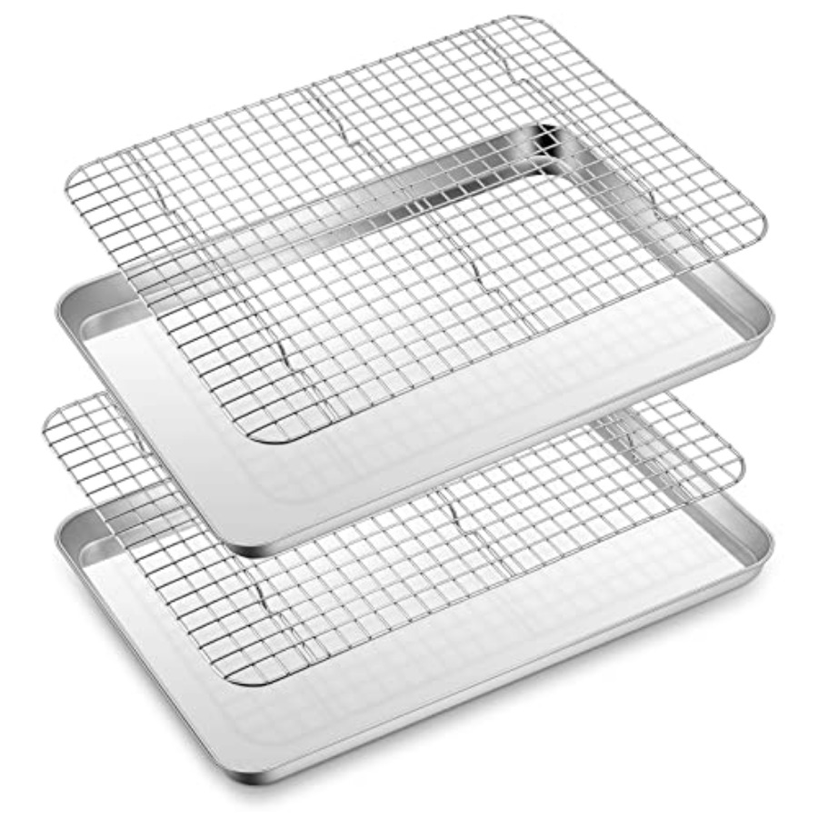 Half Sheet Baking Pan with Rac – обзор и цена Cooling Rack Wire