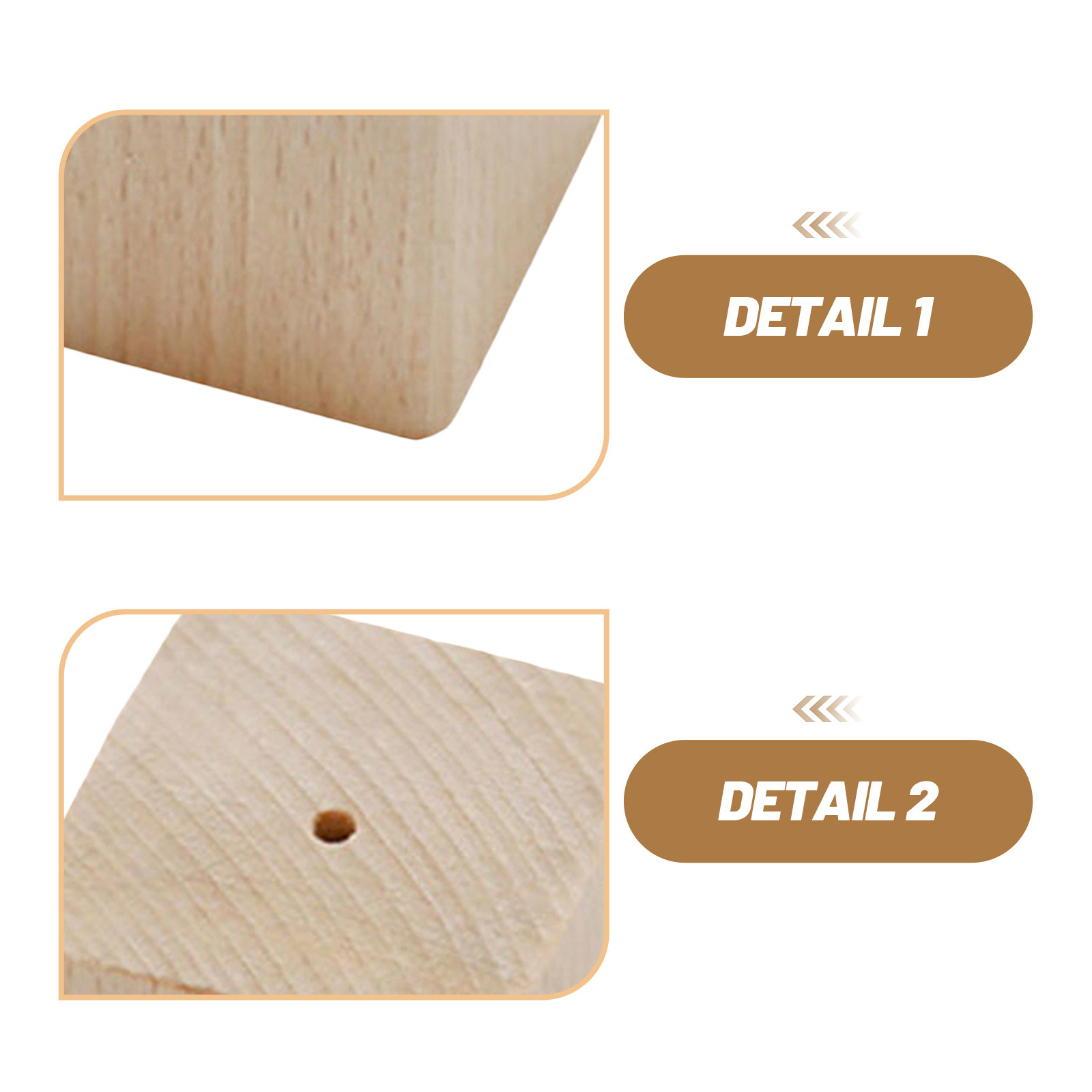 2Pcs Wooden Flower Nail Bases  – обзор и цена Kitchen Baking Cake