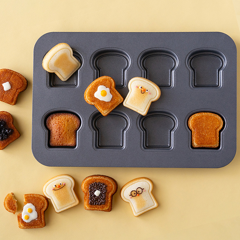 8 Cavity Toast Bread Pattern C – обзор и цена Kitchen Baking Cake