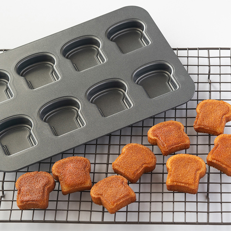 8 Cavity Toast Bread Pattern C – обзор и цена Kitchen Baking Cake