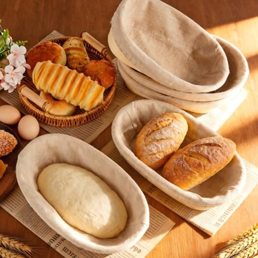 Pack Banneton Bread Proofing B – обзор и цена Proofing Basket Banneton