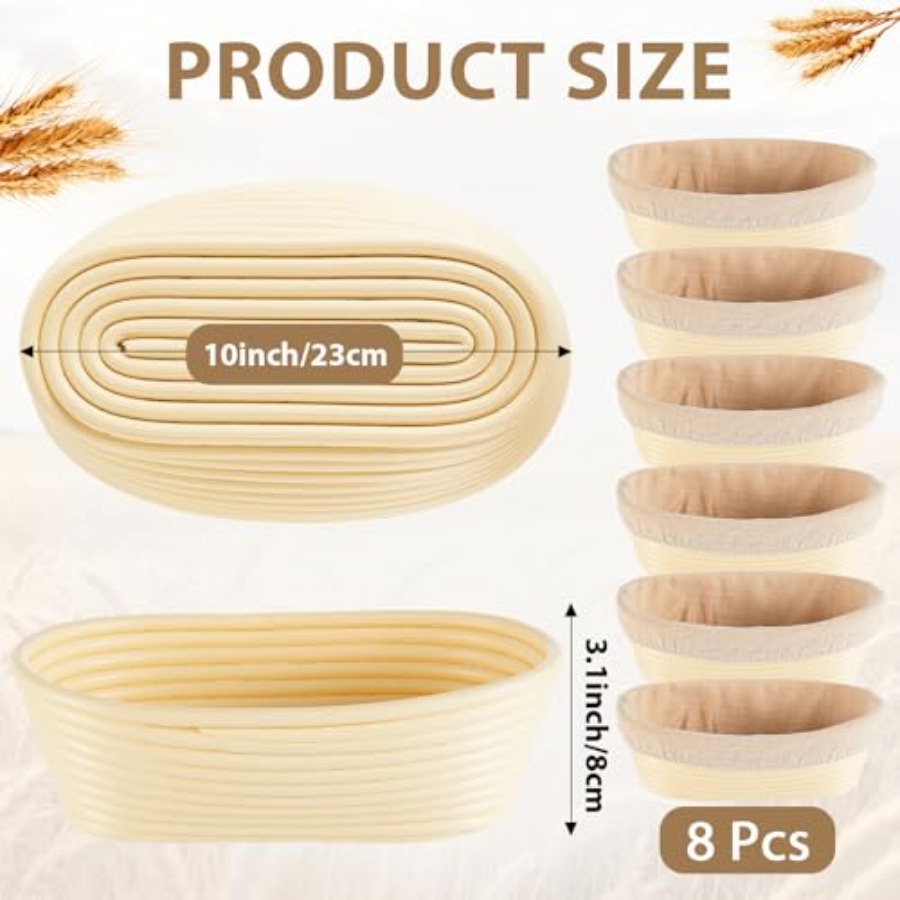 Pack Banneton Bread Proofing B – обзор и цена Proofing Basket Banneton