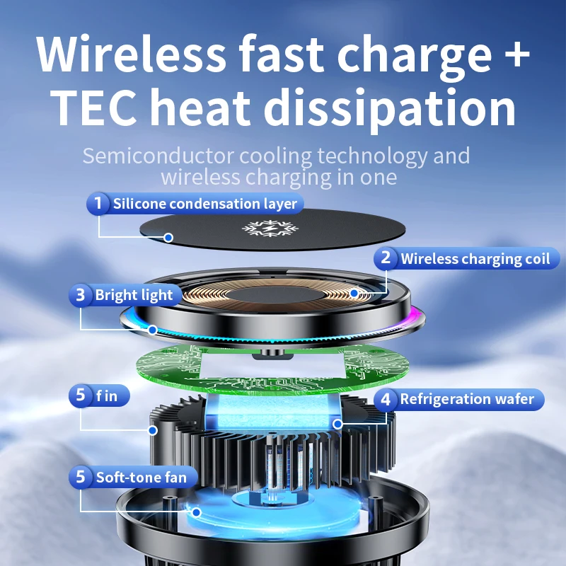 Ice Cooling Magnetic Wireless  – обзор и цена Cooling Rack Wire