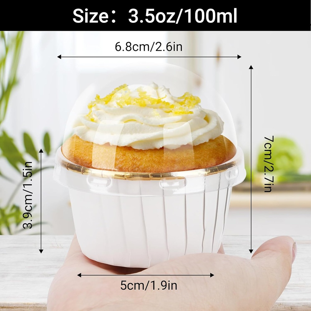 50 pcs Muffins Cup Paper Cupca – обзор и цена Kitchen Baking Cake