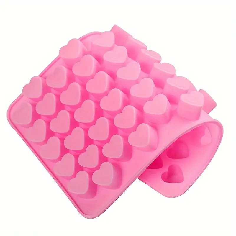 55 Mini Heart Shapes Silicone  – обзор и цена Kitchen Appliances For Baking
