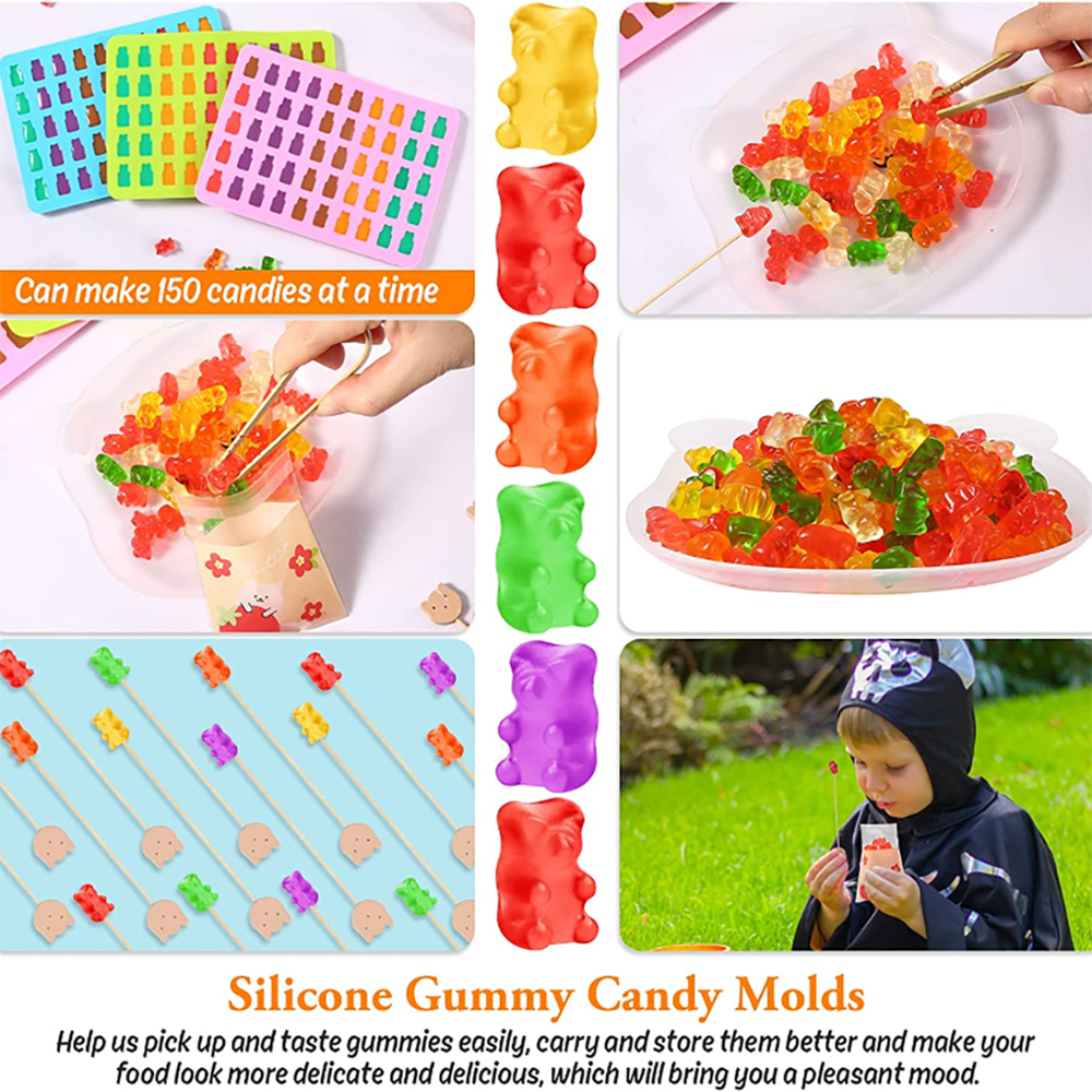 50Grids Gummy Bear Mold Silico – обзор и цена Kitchen Appliances For Baking