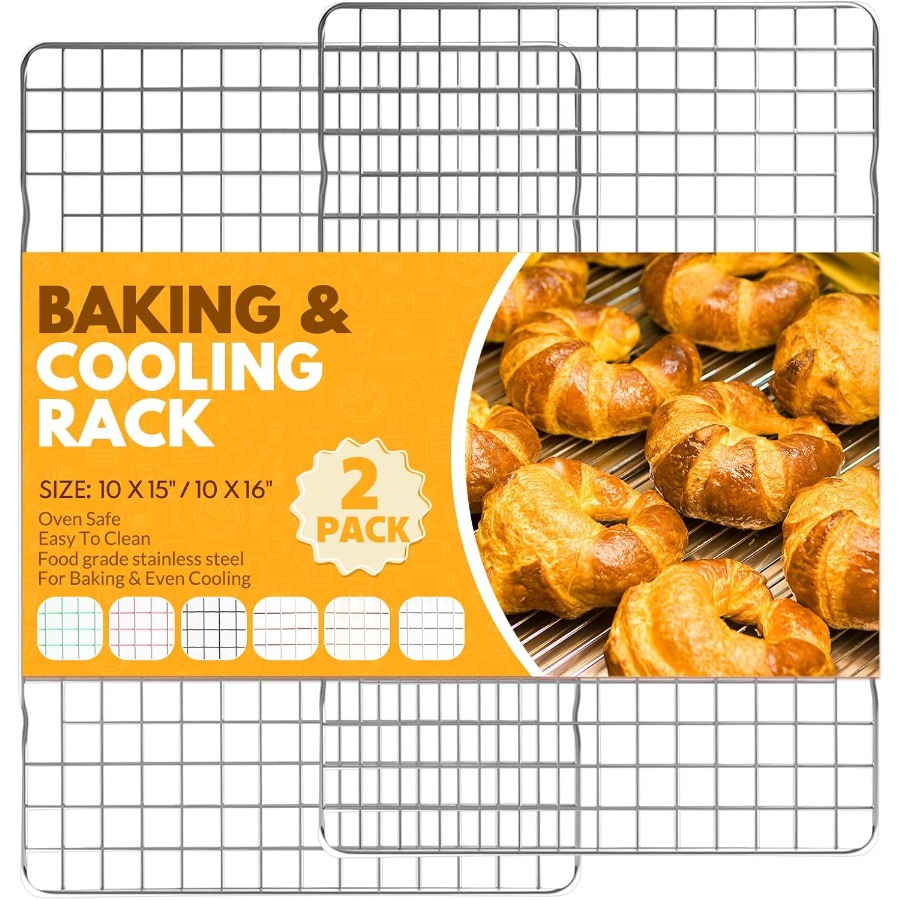 2 PCS Cooling Racks for Cookin – обзор и цена Cooling Rack Wire