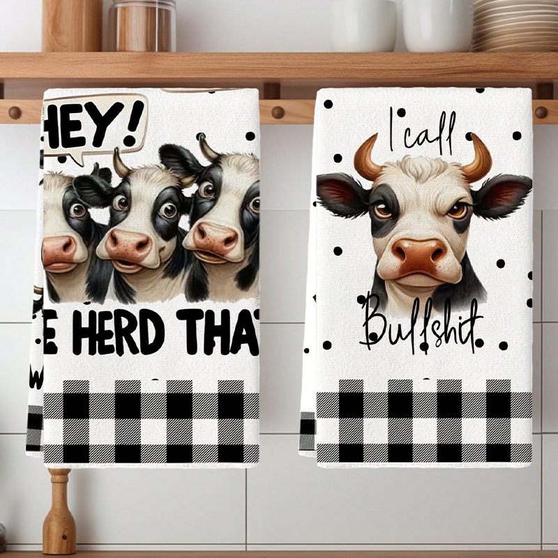 2Pcs, Black and White Checkere – обзор и цена Kitchen Baking Cloth