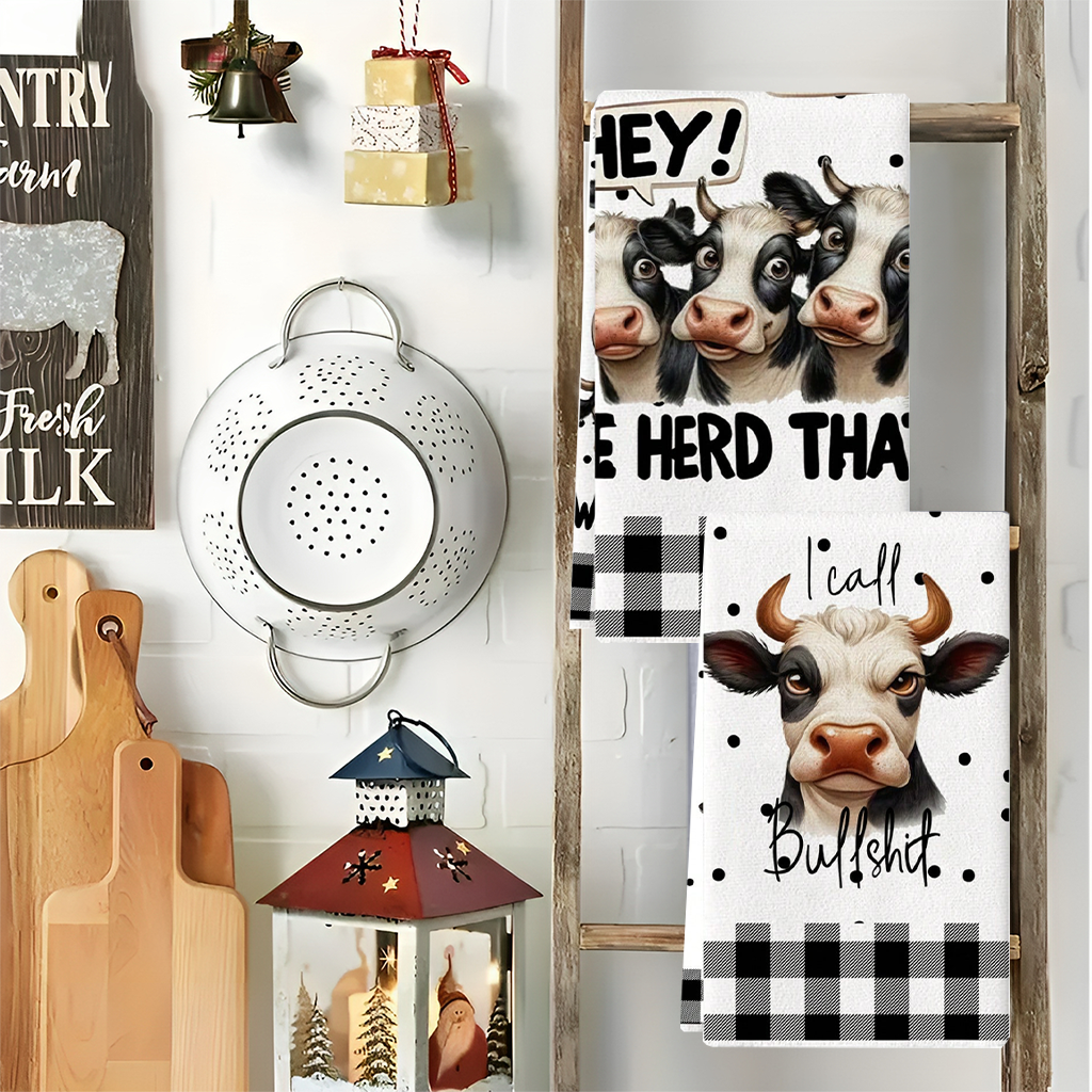 2Pcs, Black and White Checkere – обзор и цена Kitchen Baking Cloth