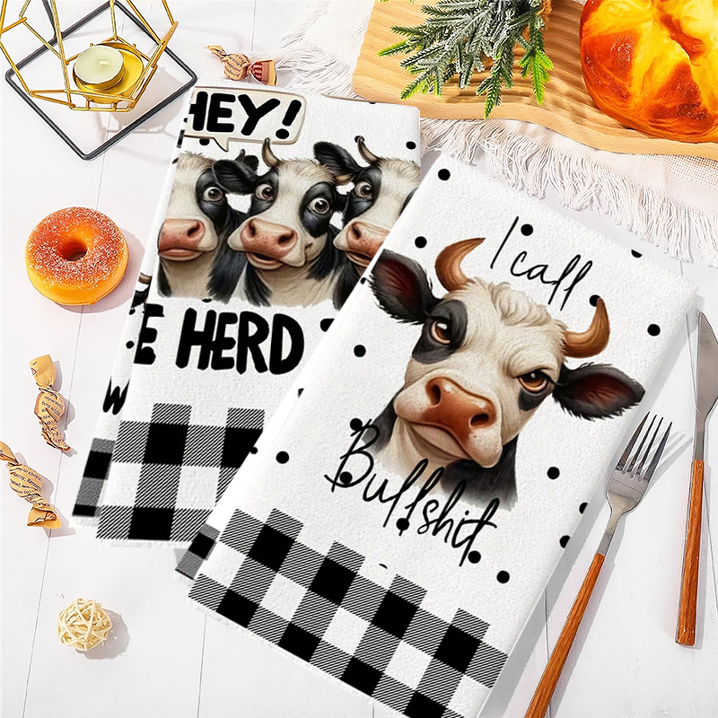 2Pcs, Black and White Checkere – обзор и цена Kitchen Baking Cloth