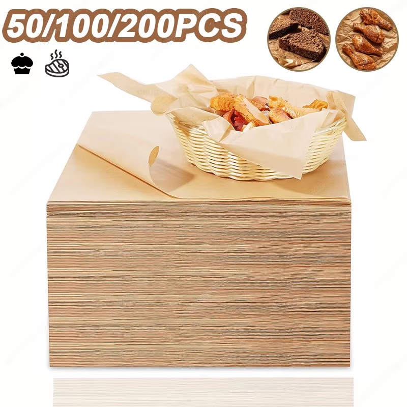 50/100/200PCS Baking Paper Par – обзор и цена Kitchen Baking Cake