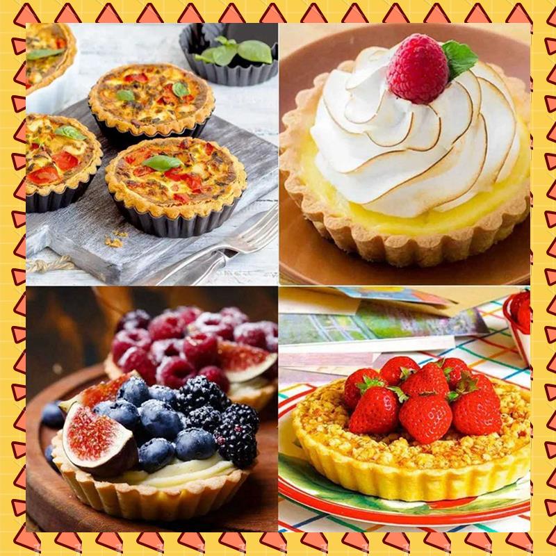 A008 18Pcs 4In/10Cm Mini Pie M – обзор и цена Tart Pan Loose