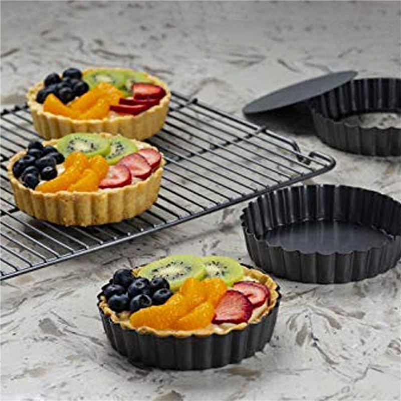 A008 18Pcs 4In/10Cm Mini Pie M – обзор и цена Tart Pan Loose
