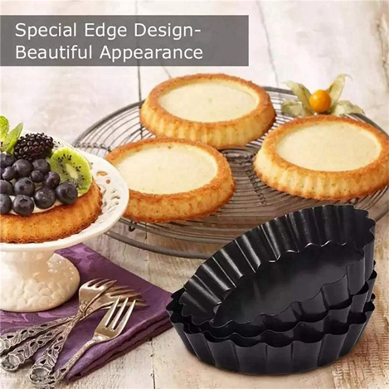 A008 18Pcs 4In/10Cm Mini Pie M – обзор и цена Tart Pan Loose