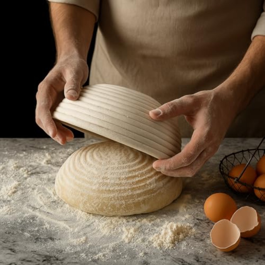 Premium Round Bread Banneton B – обзор и цена Proofing Basket Banneton