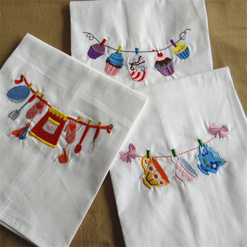 1Pc Home Embroidered Napkin Ba – обзор и цена Kitchen Baking Background
