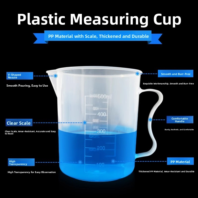 Large Capaci Plastic Measuring – обзор и цена Kitchen Baking Utensil