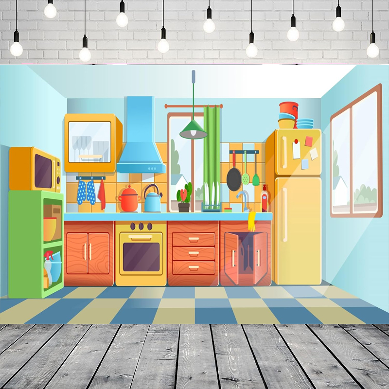 Photography Backdrop For Kids  – обзор и цена Kitchen Baking Background