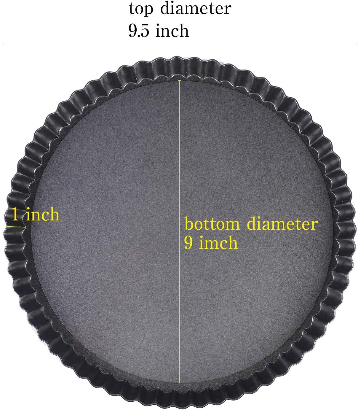 RICHSC-PAN Tart Pan, 9 Inch Ta – обзор и цена Tart Pan Loose
