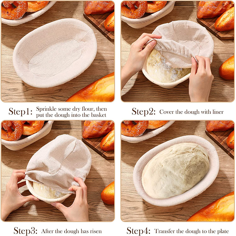 LMETJMA Bread Proofing Basket  – обзор и цена Proofing Basket Banneton