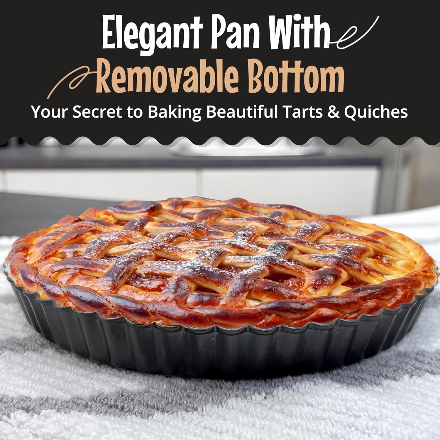 9 Inch Non-stick Tart Quiche F – обзор и цена Tart Pan Loose