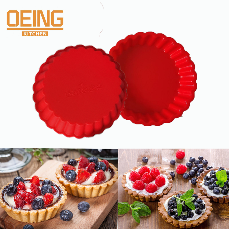 3Pcs Silicone Tart Molds Mini  – обзор и цена Tart Pan Loose