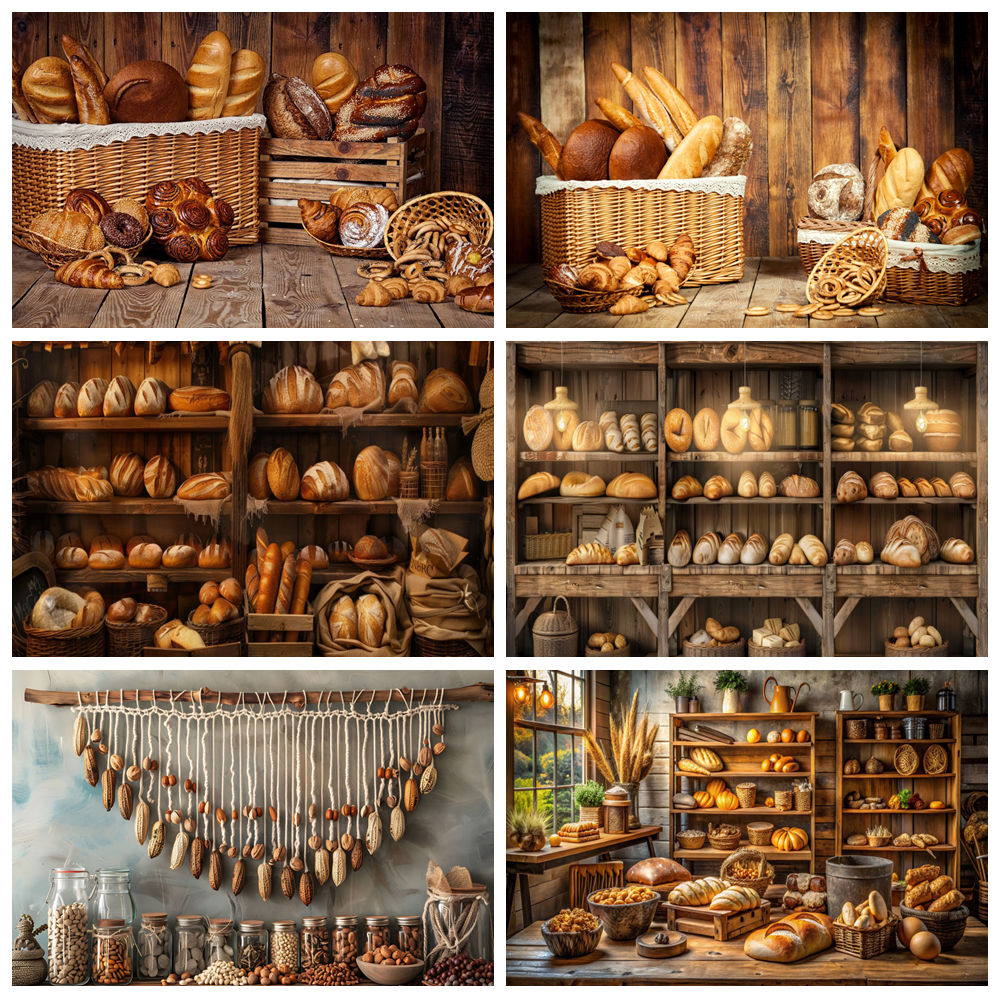 Cooking Bread Backdrop for Pho – обзор и цена Kitchen Baking Background