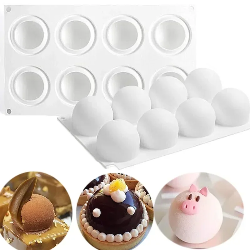 3D Sphere Silicone Mold For Mo – обзор и цена Kitchen Appliances For Baking