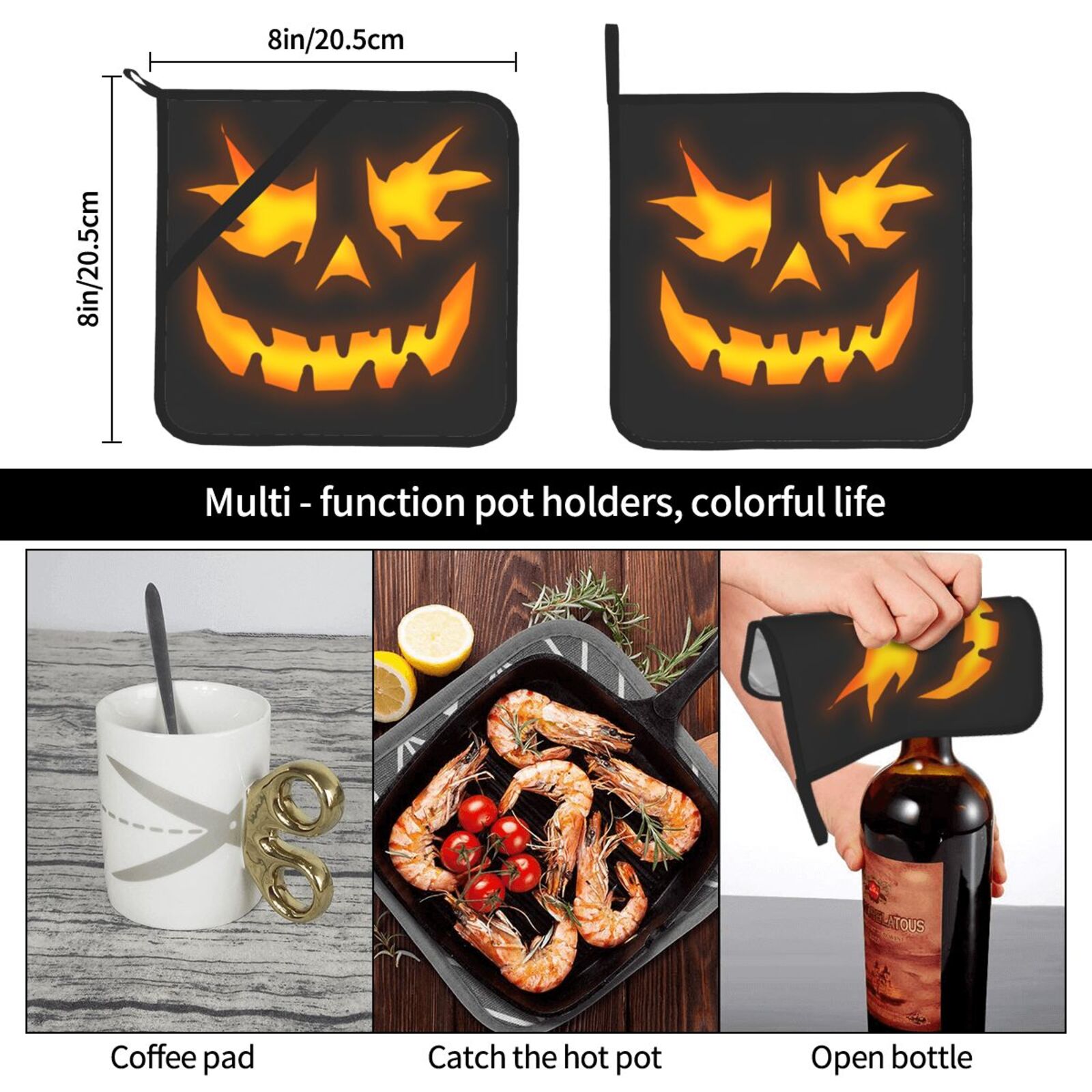 Expression Pot Holders Set of  – обзор и цена Kitchen Baking Dishes