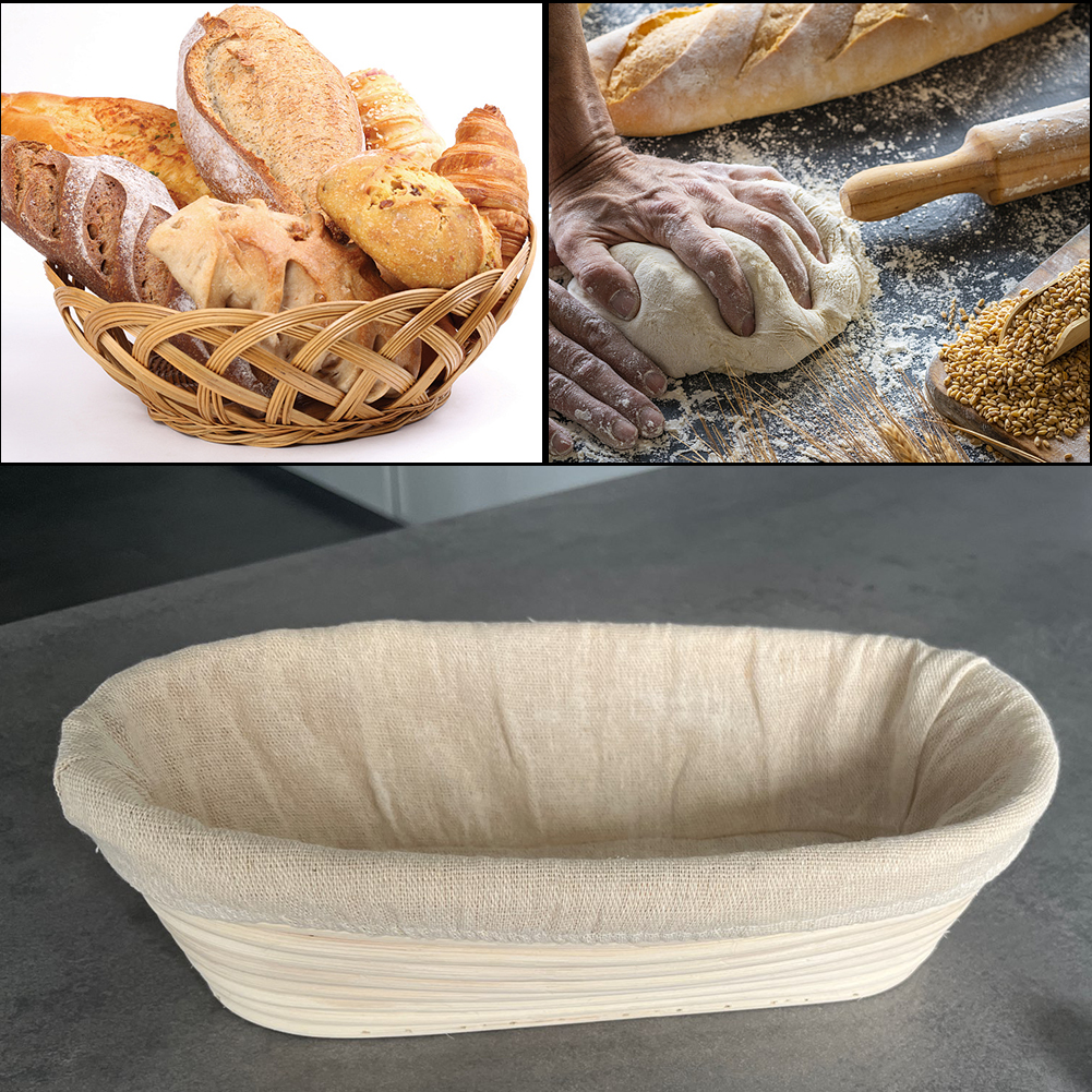 Oval Baking Tools Banneton Set – обзор и цена Proofing Basket Banneton