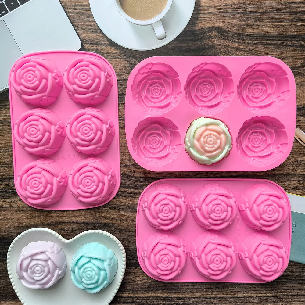 6 Holes Flower Rose Handmade S – обзор и цена Kitchen Baking Dishes