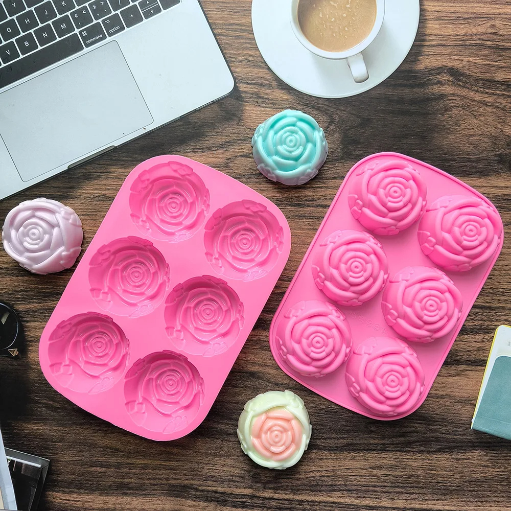 6 Holes Flower Rose Handmade S – обзор и цена Kitchen Baking Dishes