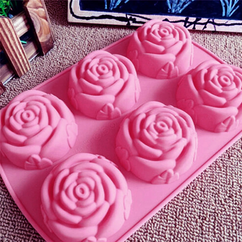 6 Holes Flower Rose Handmade S – обзор и цена Kitchen Baking Dishes