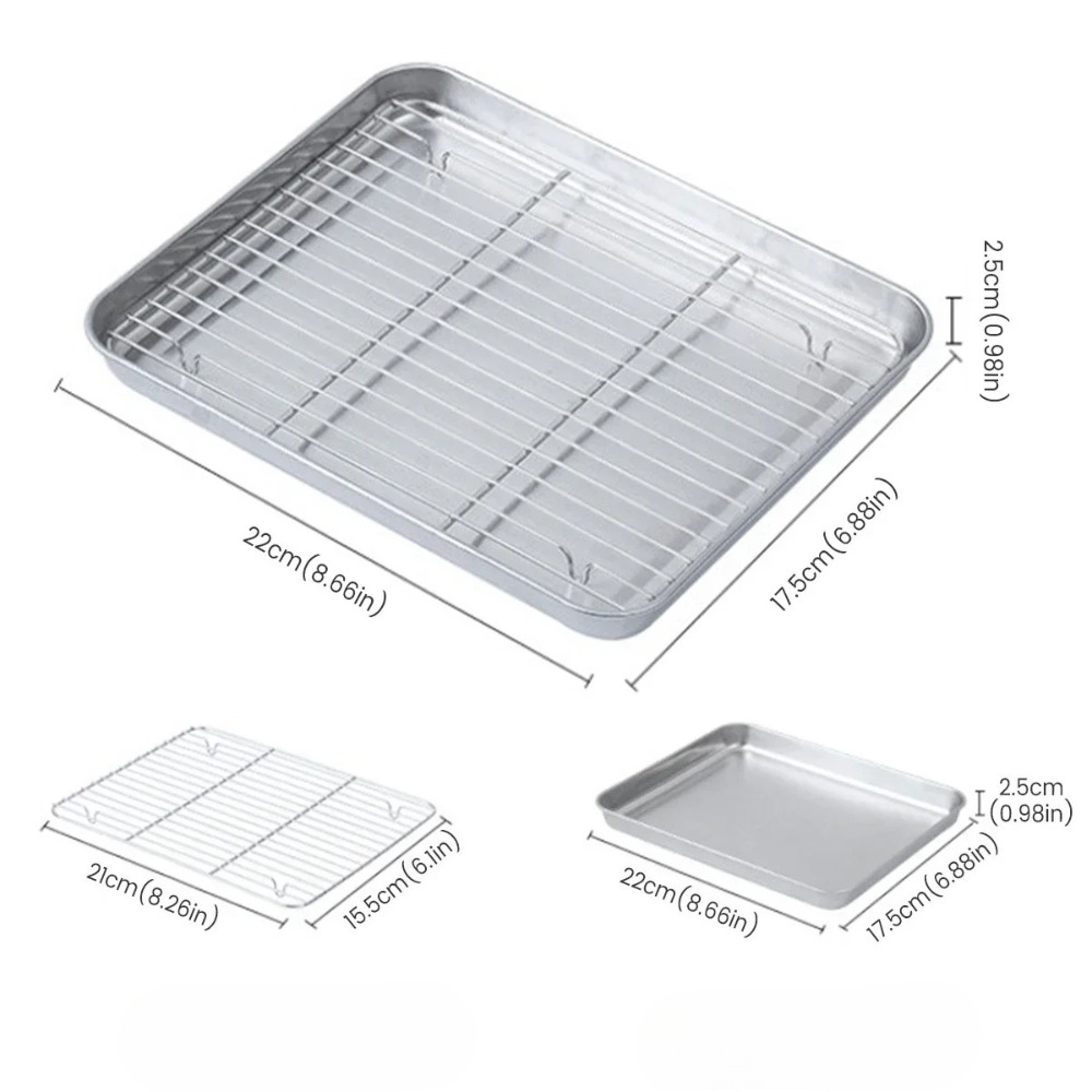 Stainless Steel Baking Sheet w – обзор и цена Cooling Rack Wire