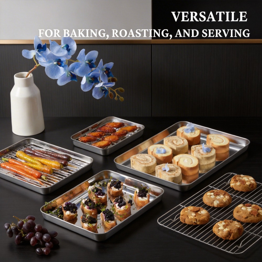 Stainless Steel Baking Sheet w – обзор и цена Cooling Rack Wire