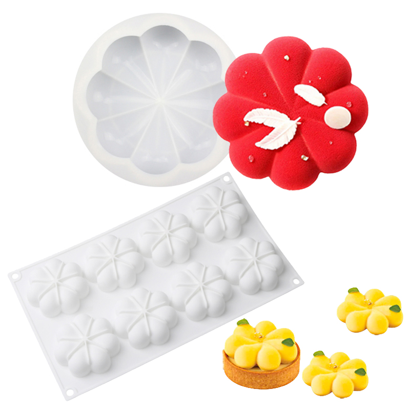 1 or 8 Cells Flower Petal Desi – обзор и цена Kitchen Design For Baking