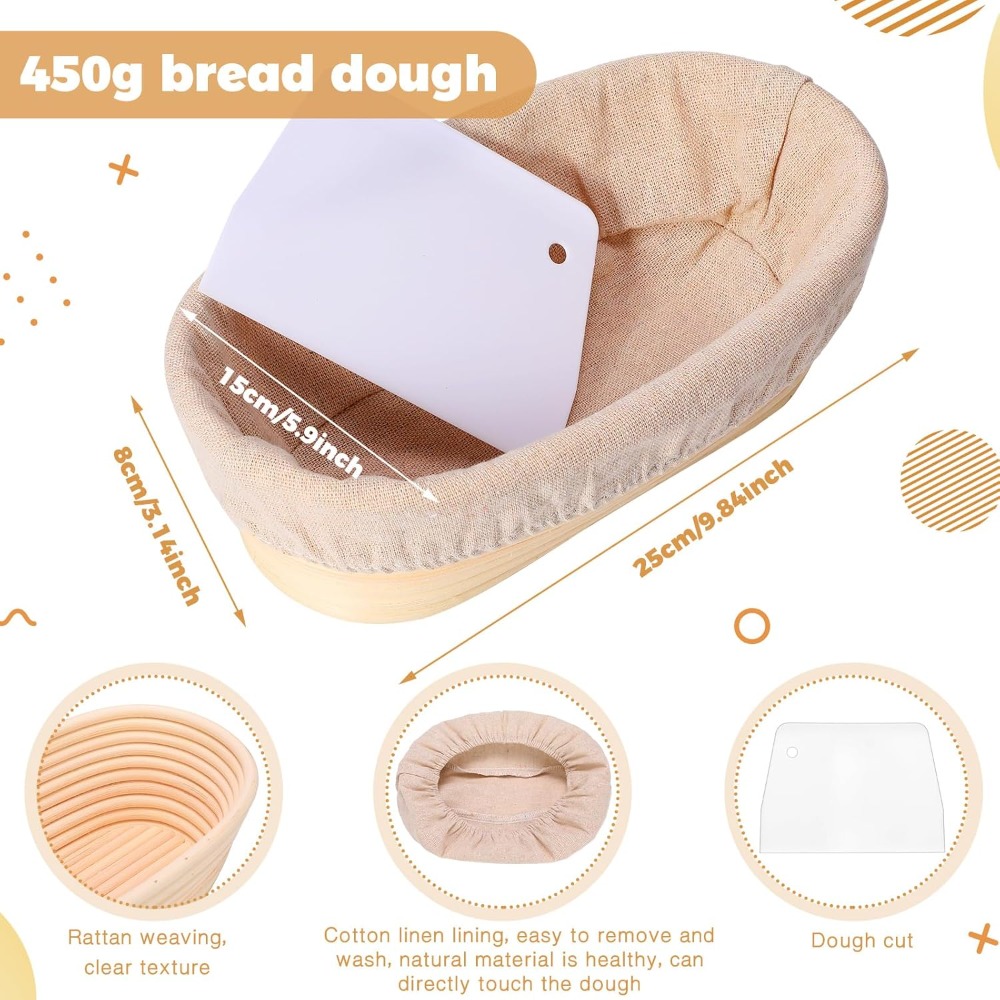 Oval Banneton Bread Proofing B – обзор и цена Proofing Basket Banneton
