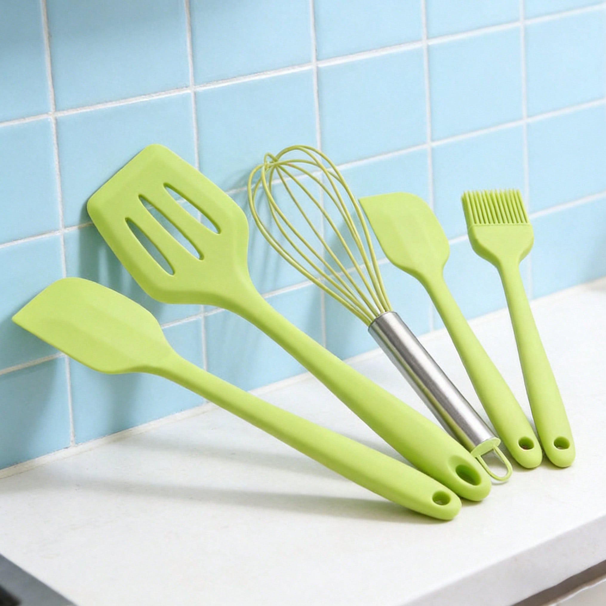 Silicone Cooking Utensils Set, – обзор и цена Kitchen Baking Utensil