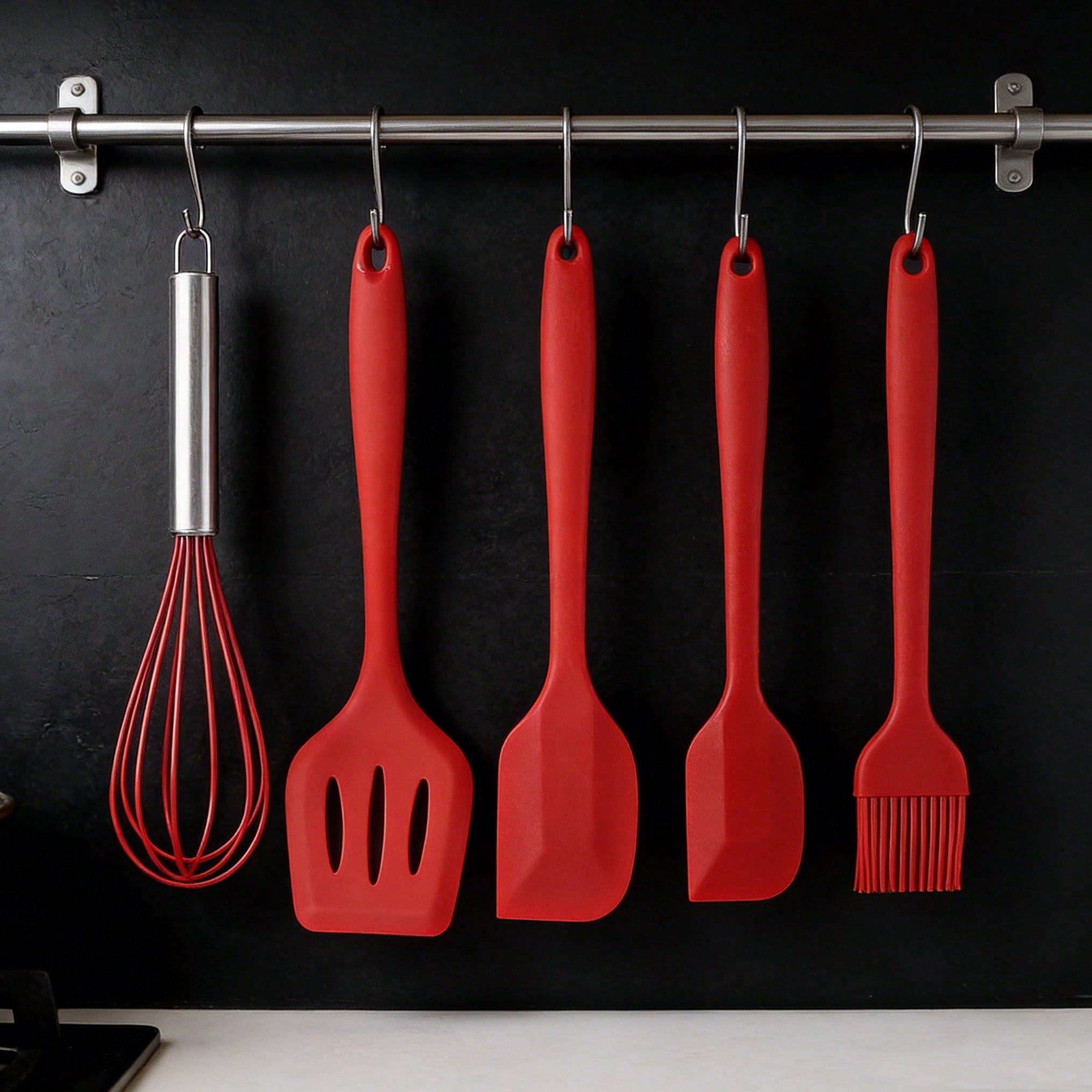 Silicone Cooking Utensils Set, – обзор и цена Kitchen Baking Utensil