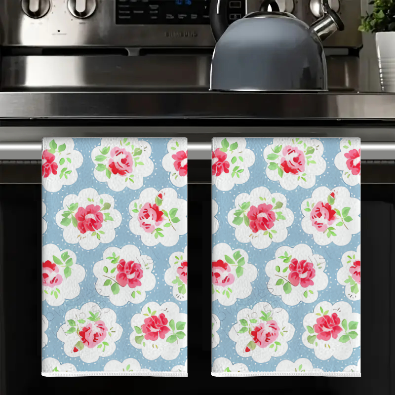 2Pcs, Blue Background with Pin – обзор и цена Kitchen Baking Background