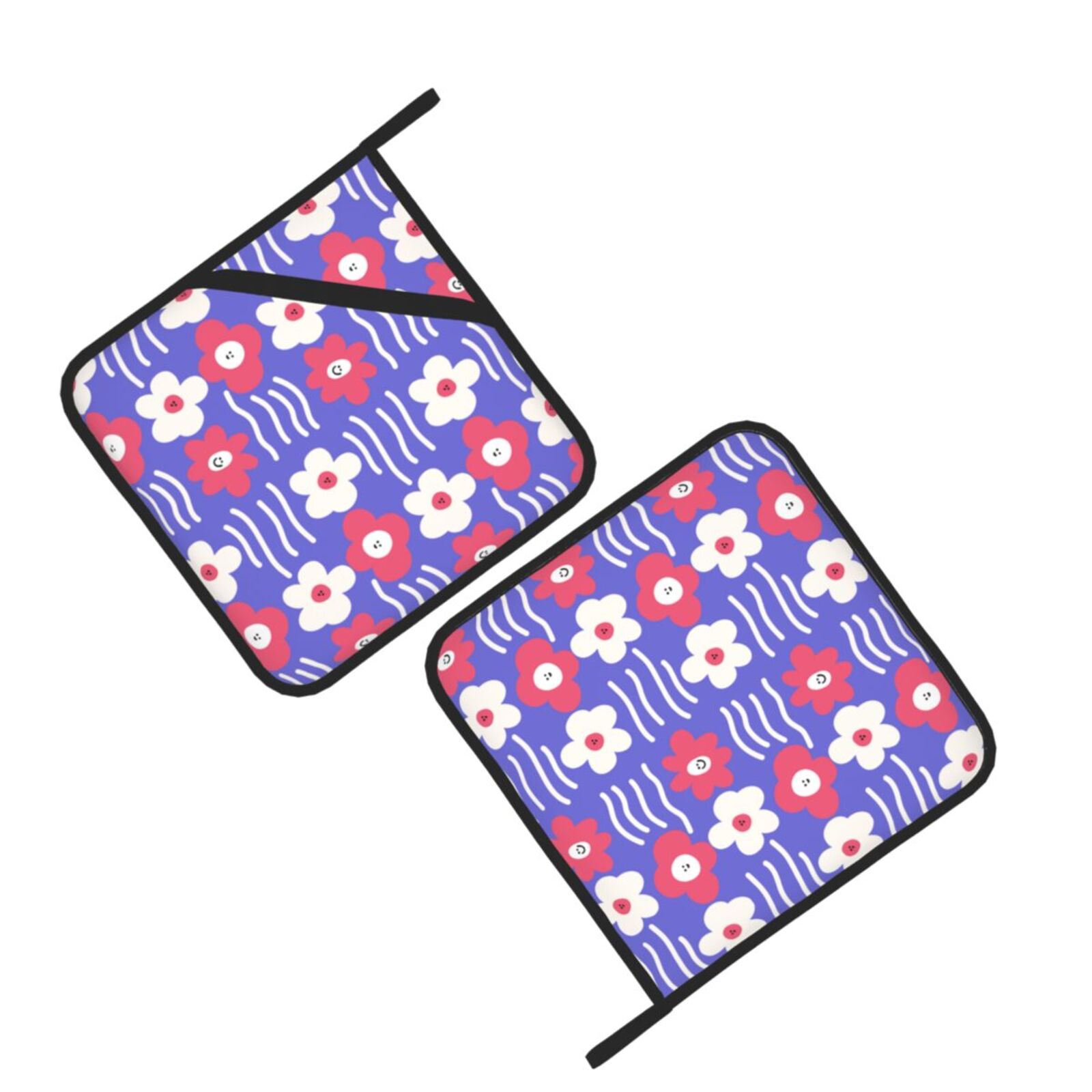 Floral Flowers Pot Holders Set – обзор и цена Kitchen Baking Dishes